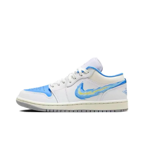 Jordan Air Jordan 1 Винтажные баскетбольные кроссовки Low Топ Женские