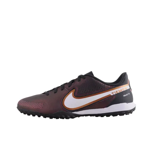 Nike Tiempo Legend 9 Футбольные бутсы Низкие Топ Золото Медный Мужской