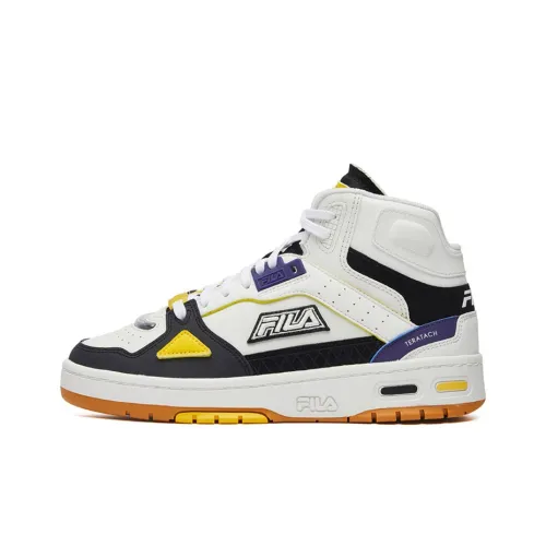 FILA FUSION Teratach Винтажные баскетбольные кроссовки MID Топ Женские