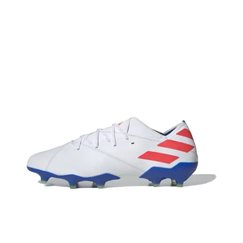 Adidas Messi AG Artificial Grass Artificial Studs Удобные Удобные Мужские Оранжевые Белые Синие Футбольные бутсы