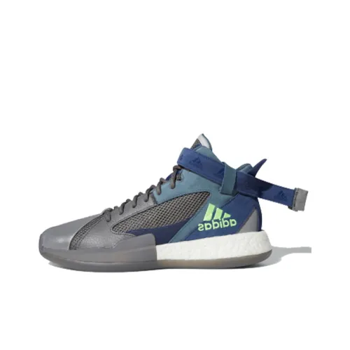 Adidas Posterize Винтажные баскетбольные кроссовки MID Топ Мужской