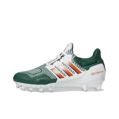 Adidas ULT Slip-resistant Abrasion-resistant Lightweight Football Boots Men's Green Orange Adidas ULT Противоскользящие Устойчивые к истиранию Легкие Футбольные бутсы Мужские Зеленый Оранжевый