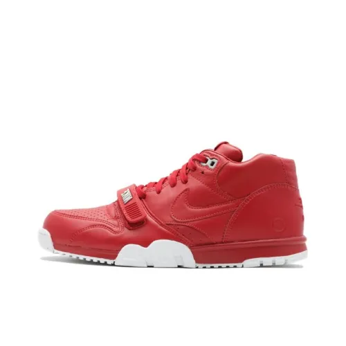 Nike Air Trainer 1 Fragment Design Фитнес-красный Non Slip Легкий MID Топ Кроссовки для тренировок Мужской Красный