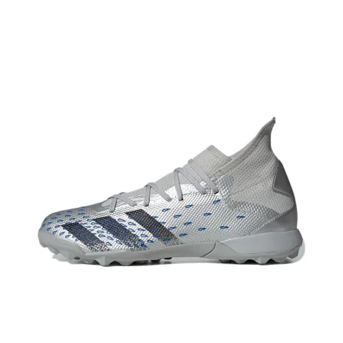 Adidas Predator Freak .3 TF Шипы Амортизация Баланс Футбольные бутсы Унисекс Серый Черный