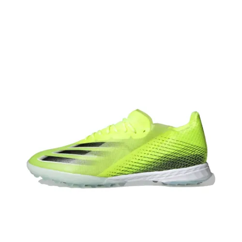 Adidas X GHOSTED TF Шипы Устойчивые к истиранию Футбольные бутсы Мужские Зеленый Черный Синий