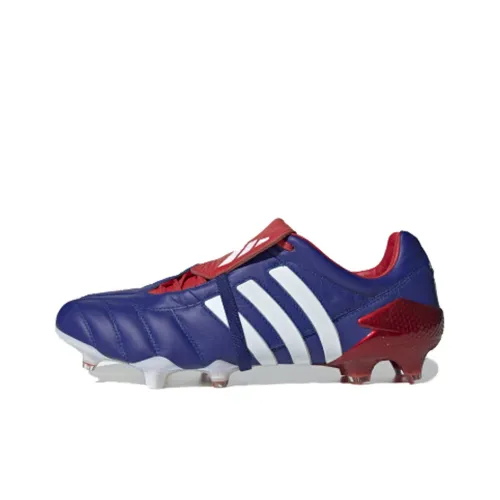 Adidas Predator FG Твердый Грунт Противоскользящие Футбольные Бутсы Мужские Синие