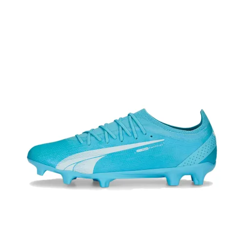 PUMA Ultra Ultimate AG Искусственная трава Искусственный шип Естественная трава Футбольные бутсы Мужской Синий Красный