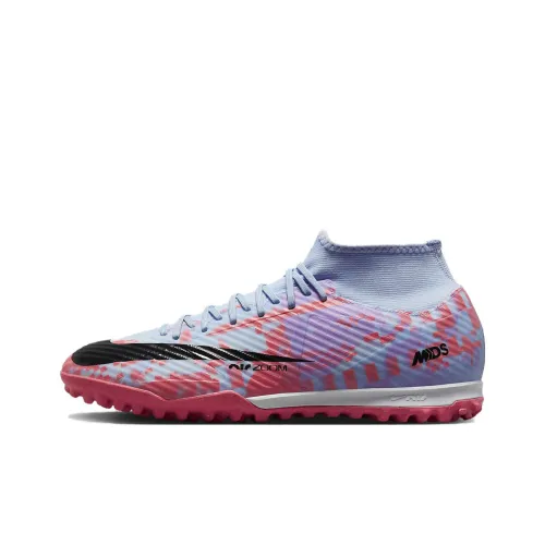 Nike Mercurial Superfly 9 TF Шипы Футбольные бутсы Мужской Фиолетовый Черный Красный