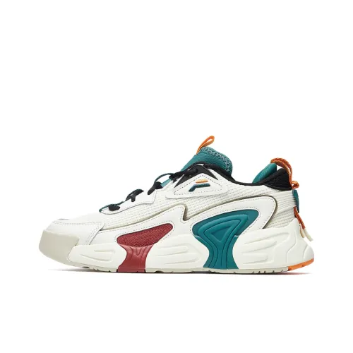 FILA Swarm Винтажные баскетбольные кроссовки Low Топ Женские
