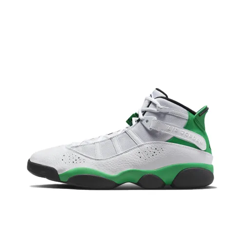 JORDAN Air Jordan 6 Кольца Винтажные Баскетбольные Кроссовки Высокие Топ Мужские