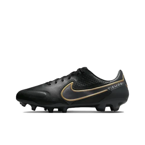 Nike Tiempo Legend 9 FG Твердое покрытие Амортизация Устойчивость к истиранию Легкие Футбольные бутсы Унисекс