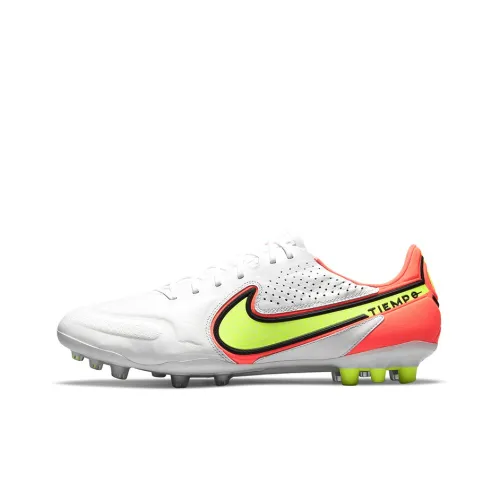 Nike Tiempo Legend 9 AG Искусственная трава Футбольные бутсы Унисекс Белый