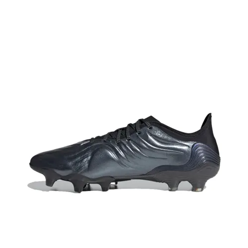 Adidas Copa Sense.1 FG Твердый Грунт Устойчивый к Износу Футбольные Бутсы Унисекс Черные