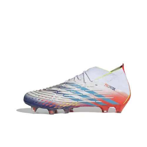 Adidas FG Твердый грунт Природная трава Амортизаторы Slip-resistant Футбольные бутсы Белый