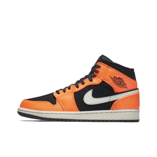 Jordan Air Jordan 1 Винтажные баскетбольные кроссовки MID Топ Мужской
