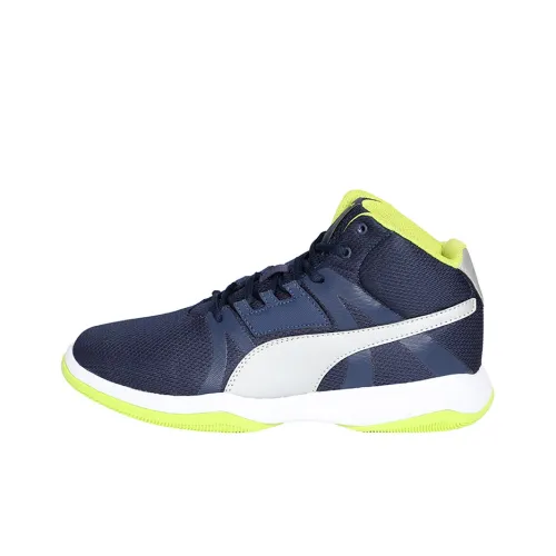 PUMA REBOUND Винтажные баскетбольные кроссовки MID Топ Унисекс