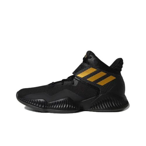 Adidas Explosive Bounce 2018 Амортизация Противоскользящий Устойчивый к истиранию MID Топ
