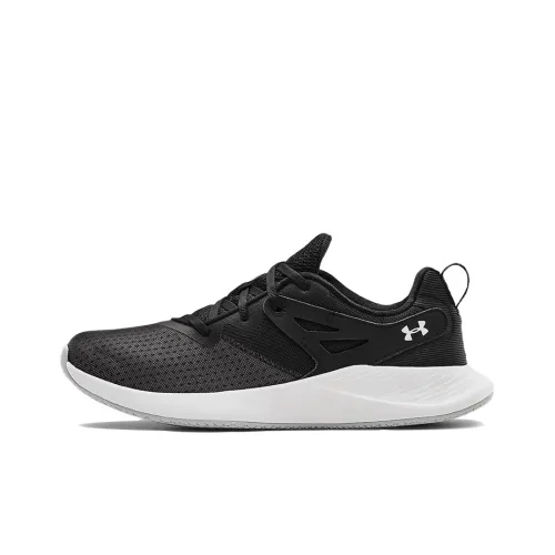 Under Armour Charged Breathe Tr 2 Low Топ Кроссовки для тренировок Женские Черный Белый