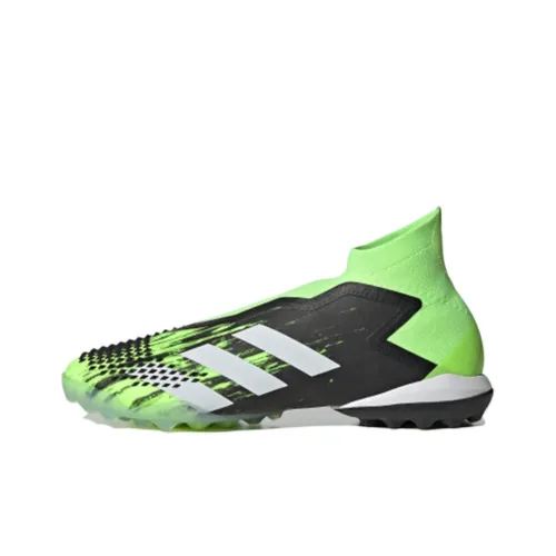 Adidas Predator TF Шипы Противоскользящие Устойчивые к истиранию Футбольные бутсы Мужские Зеленый Черный