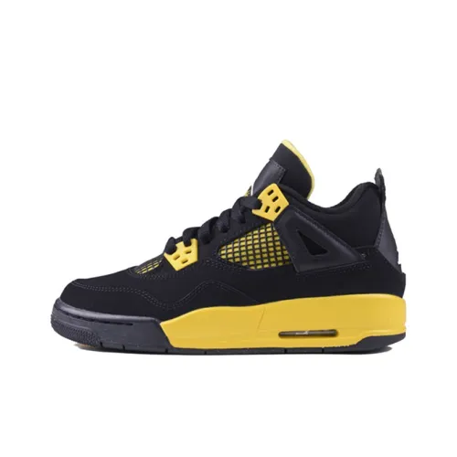 Jordan Air Джордан 4 Винтажные Баскетбольные Кроссовки Низкие Топ Женские
