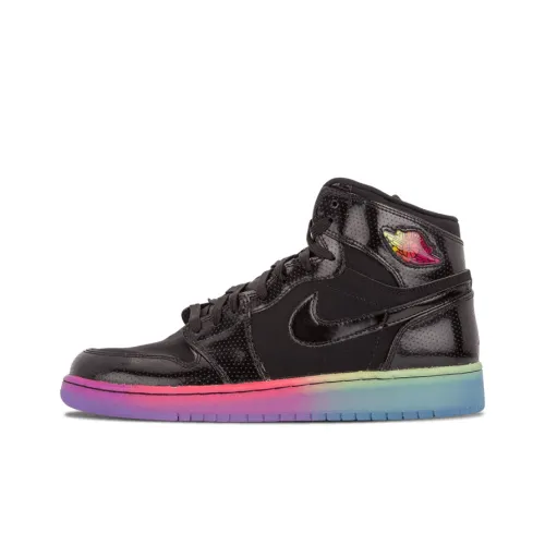 Jordan Air Jordan 1 Ретро Hi Премиум Градиентный Нескользящий Легкий Высокий Топ Винтажные Баскетбольные Кроссовки