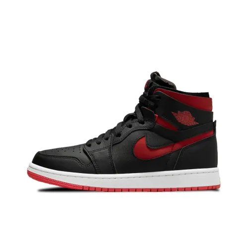 Jordan Air Jordan 1 High Zoom Air CMFT 'Dark Red' High Top Винтажные баскетбольные кроссовки Женские Черный Красный