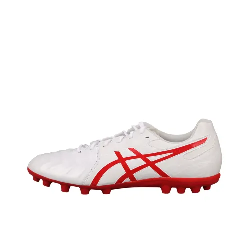 Asics DS LIGHT Series AG Искусственная трава Футбольные бутсы Мужской Белый Красный