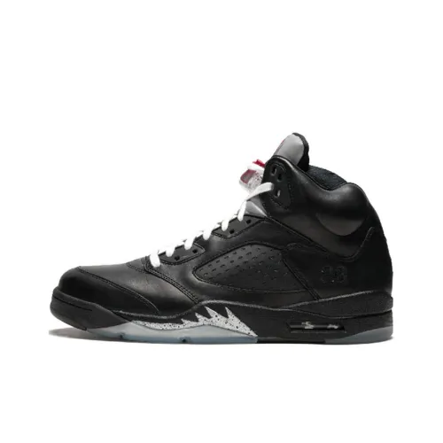 Jordan Air Jordan 5 Retro Premio Bin23 High Top Винтажные баскетбольные кроссовки Мужские Черные