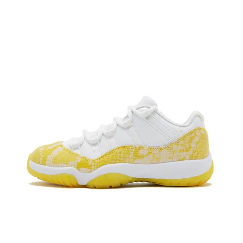 Jordan Air Jordan 11 Винтажные баскетбольные кроссовки Low Топ Женские
