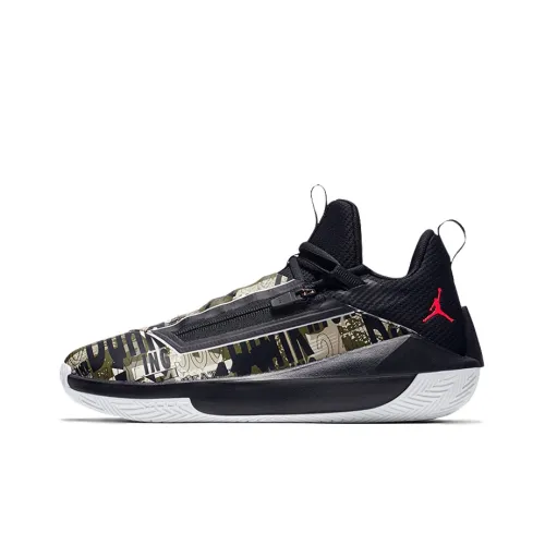 JORDAN Jumpman Hustle Винтажные баскетбольные кроссовки Low Топ Мужской