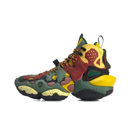 LINING Винтажные баскетбольные кроссовки High Top Мужские