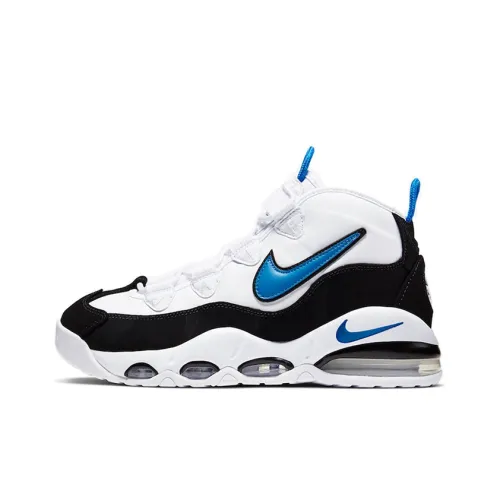 Nike Air Max Uptempo 95 Orlando Magic Легкий Высокий Топ Винтажные Баскетбольные Кроссовки Мужские Белый Синий