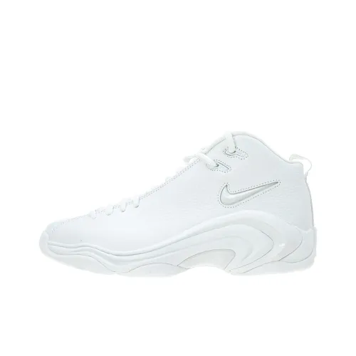 Nike Air Pippen Амортизаторы Shock противоскользящие и устойчивые к истиранию низкий топ винтажные баскетбольные кроссовки мужской белый