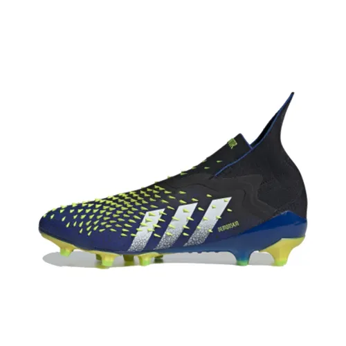 Adidas Predator Freak+ AG Искусственная трава Устойчивая к истиранию Дышащие Футбольные бутсы Мужские Черный Белый Синий