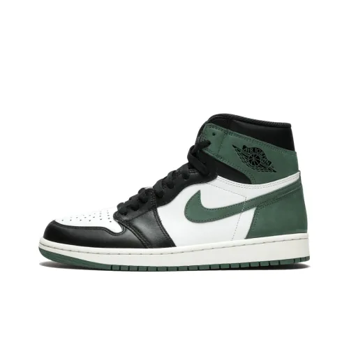 Jordan Air Jordan 1 Ретро High Clay Green 6 Rings High Top Vintage Баскетбольные Кроссовки Мужской Green