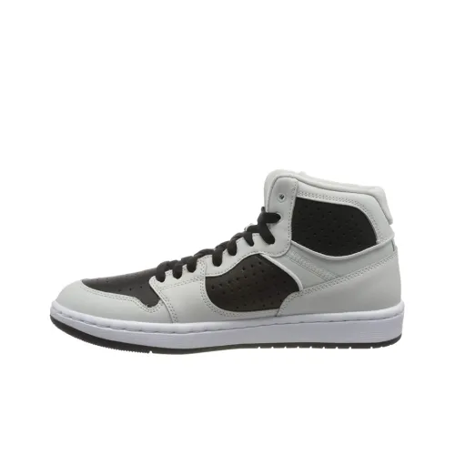 Джордан Access Шок Абсорберы Противоскользящие MID Топ Винтажные Баскетбольные Кроссовки Мужские Черные Серые