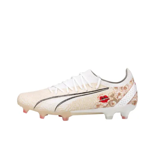 LIBERTY X PUMA Ultra Ultimate Liberty AG Искусственная трава FG Твердый грунт IC в Футбольные бутсы Женские Бежевый