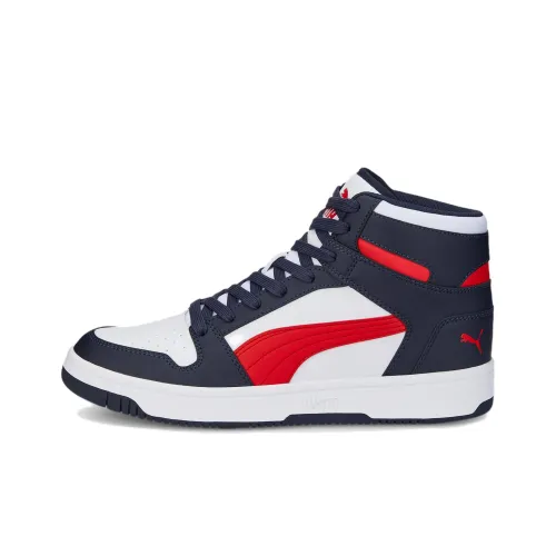 PUMA Rebound Layup Винтажные Баскетбольные Кроссовки Высокий Топ Унисекс