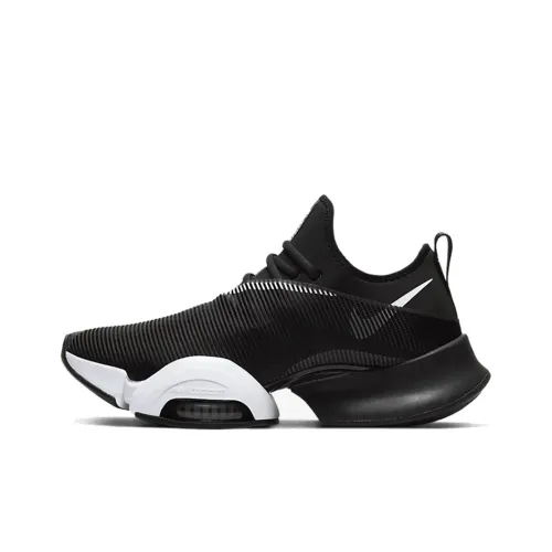 Nike SuperRep Low Топ Кроссовки для тренировок Унисекс Черный Белый