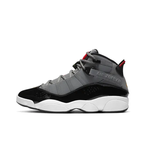 JORDAN Air Jordan 6 Кольца Винтажные Баскетбольные Кроссовки Высокие Топ Мужские