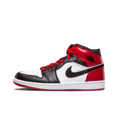 Jordan Air Jordan 1 Beginning MOMENTS Pack BMP MID Топ Винтажные баскетбольные кроссовки Мужской Красный Желтый