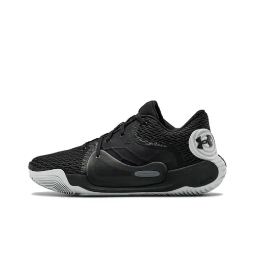 Under Armour Spawn 2 Винтажные баскетбольные кроссовки Low Топ Унисекс