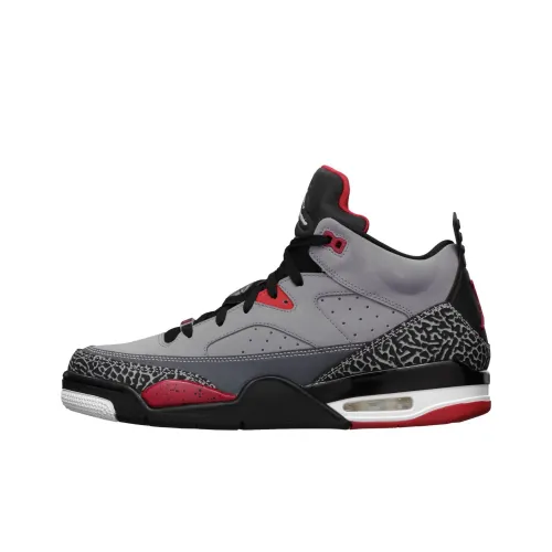 Джордан Son of Mars противоскользящее покрытие поддержка MID топ винтажные баскетбольные кроссовки Unisex Light фиолетовый