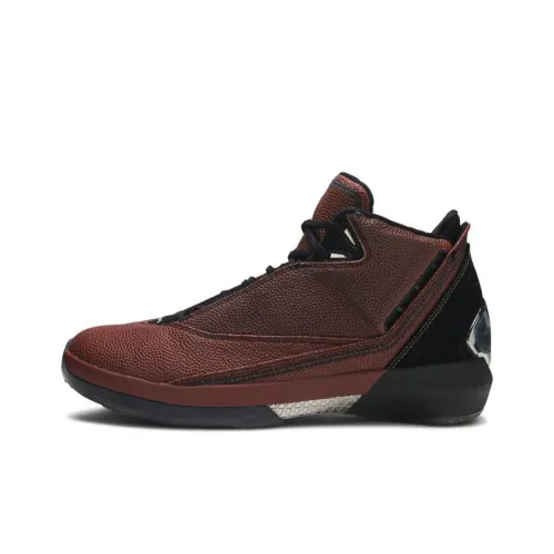 Jordan Air Jordan 22 OG Баскетбольные кроссовки из кожи высокие винтажные мужские коричневые