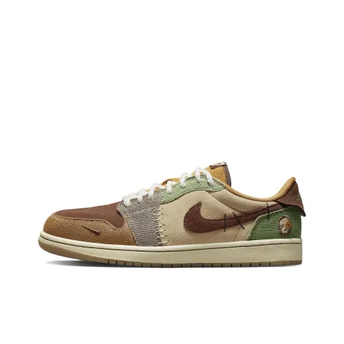 Jordan Air Jordan 1 Винтажные баскетбольные кроссовки Low Топ Унисекс