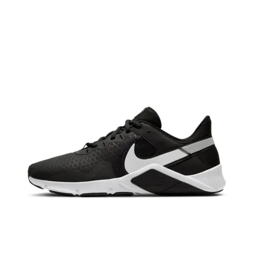 Nike Legend Essential Low Топ Тренировочные Кроссовки Мужские Черно-Белые