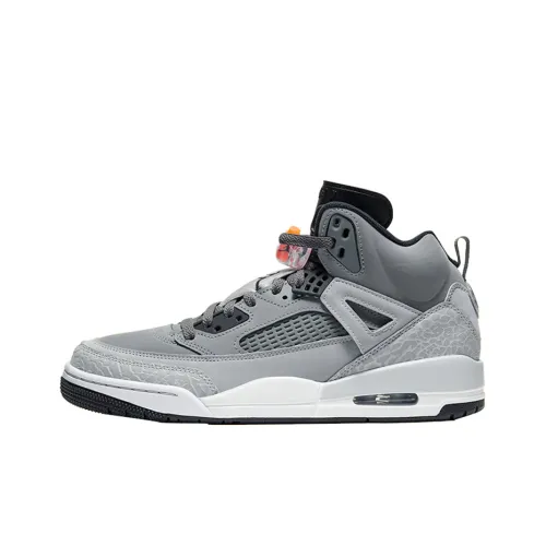 Джордан Spizike Cool GREY Балансированная Амортизация MID Топ Винтажные Баскетбольные Кроссовки Мужские Cool Серый