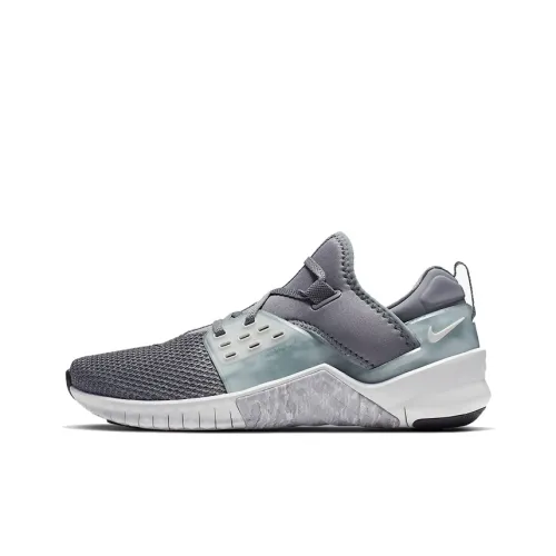 Nike Metcon 2 Бесплатно Нескользящий Легкий Низкий Топ Кроссовки для тренировок Мужской Волчий Серый