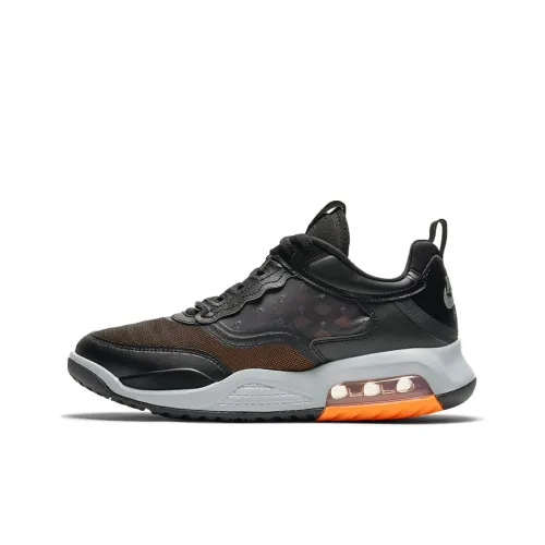 Джордан Maxin 200 Low Топ Тренировочные Кроссовки Мужские Черные Оранжевые