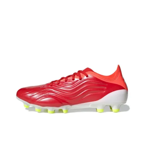 Adidas Copa 20,1 HG Твердый Ground Противоскользящие Устойчивые к истиранию Футбольные бутсы Мужские Красный Белый